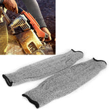 1 Pair Gardening Cut Resistant Sleeve HPPE Level 5 Protection Work Safety Arm Protector