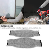 1 Pair Gardening Cut Resistant Sleeve HPPE Level 5 Protection Work Safety Arm Protector - Extra Image