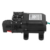 12V 120W 8L High Flow Diaphragm High Pressure Pump Dual Core with Copper Connector