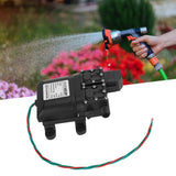 12V 120W 8L High Flow Diaphragm High Pressure Pump Dual Core with Copper Connector