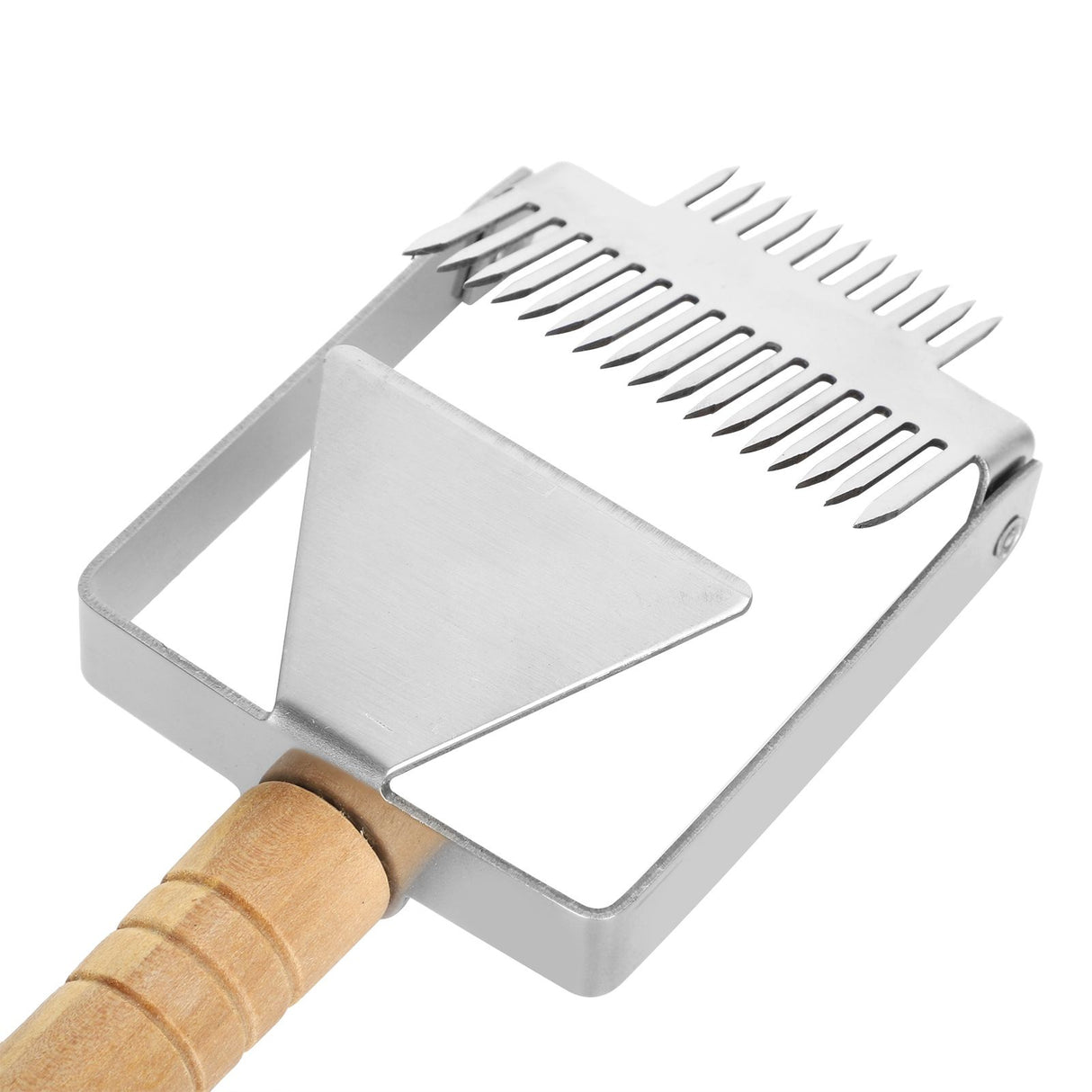 Beehive Honey Scraper Double Head Uncapping Fork Shovel Tool Beekeeping Equipment