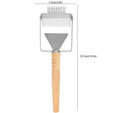 Beehive Honey Scraper Double Head Uncapping Fork Shovel Tool Beekeeping Equipment
