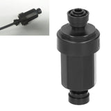 1/4in Irrigation Filter with Stainless Steel Strainer Quick Connect Filtration System Black - Extra Image