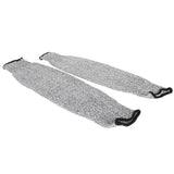 1 Pair 45cm Cut Proof Sleeves Cut Resistance Level 5 Arm Protector Sleeve for Gardening