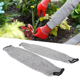 1 Pair 45cm Cut Proof Sleeves Cut Resistance Level 5 Arm Protector Sleeve for Gardening - Extra Image