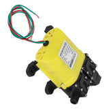 12V 120W 8L Diaphragm High Pressure Pump with Copper Connector Automatic Water Injection Pump