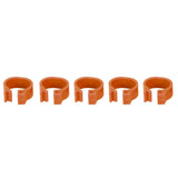 001‑100 Numbered Bird Leg Bands 8mm Poultry Identify Rings Accessory for Birds PigeonsCoffee