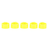 200Pcs 10mm Pigeons No Word Leg Ring Poultry Foot Clip Identification Ring Birds SuppliesYellow
