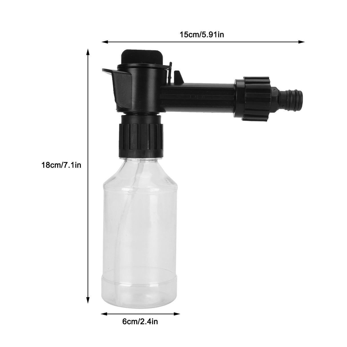 200ml Watering Sprinkling Can Car Washer Foam Lance Multifunctional Washing Foamer