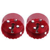 2PCS 53mm Hole Saw Round Beehive Vent Hole Opener Drilling Cutter Tool Beekeeping Tool