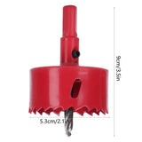 2PCS 53mm Hole Saw Round Beehive Vent Hole Opener Drilling Cutter Tool Beekeeping Tool - Extra Image