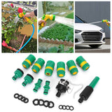 24Pcs/Set Hose Connector Fitting Set Garden Irrigation Car Washing G1/2 Water Sprayer Kit