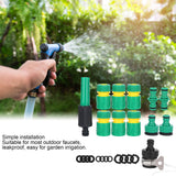 24Pcs/Set Hose Connector Fitting Set Garden Irrigation Car Washing G1/2 Water Sprayer Kit - Extra Image