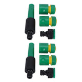 2 Set G1/2 Hose Pipe Water Sprayer Connector Set Water Watering Garden Irrigation Fitting