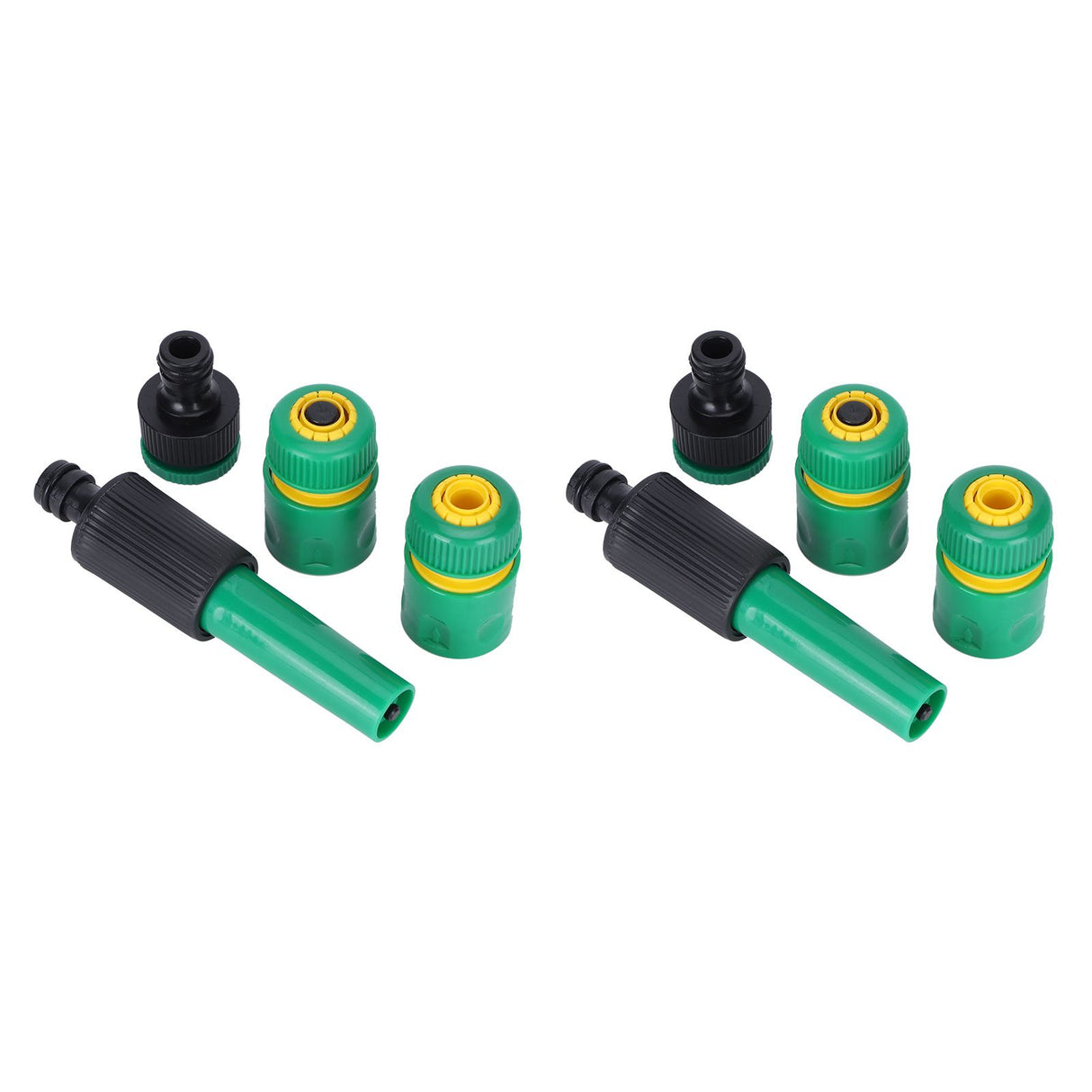 2 Set G1/2 Hose Pipe Water Sprayer Connector Set Water Watering Garden Irrigation Fitting