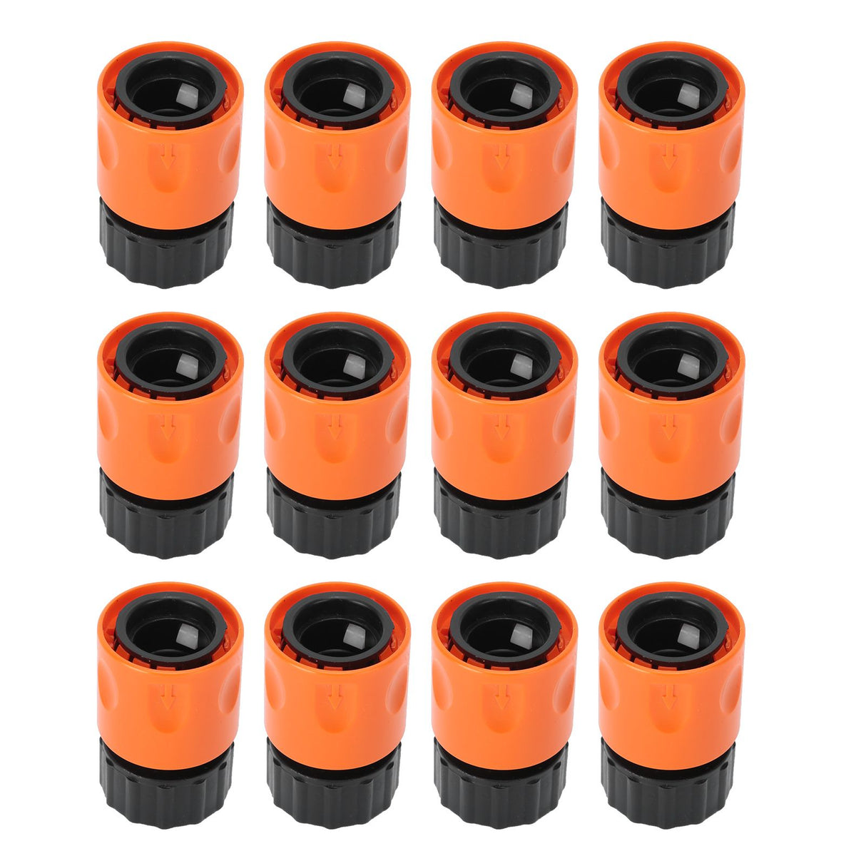 12Pcs Hose Quick Coupling Connector Fitting G3/4 Female Thread Garden Irrigation Accessory