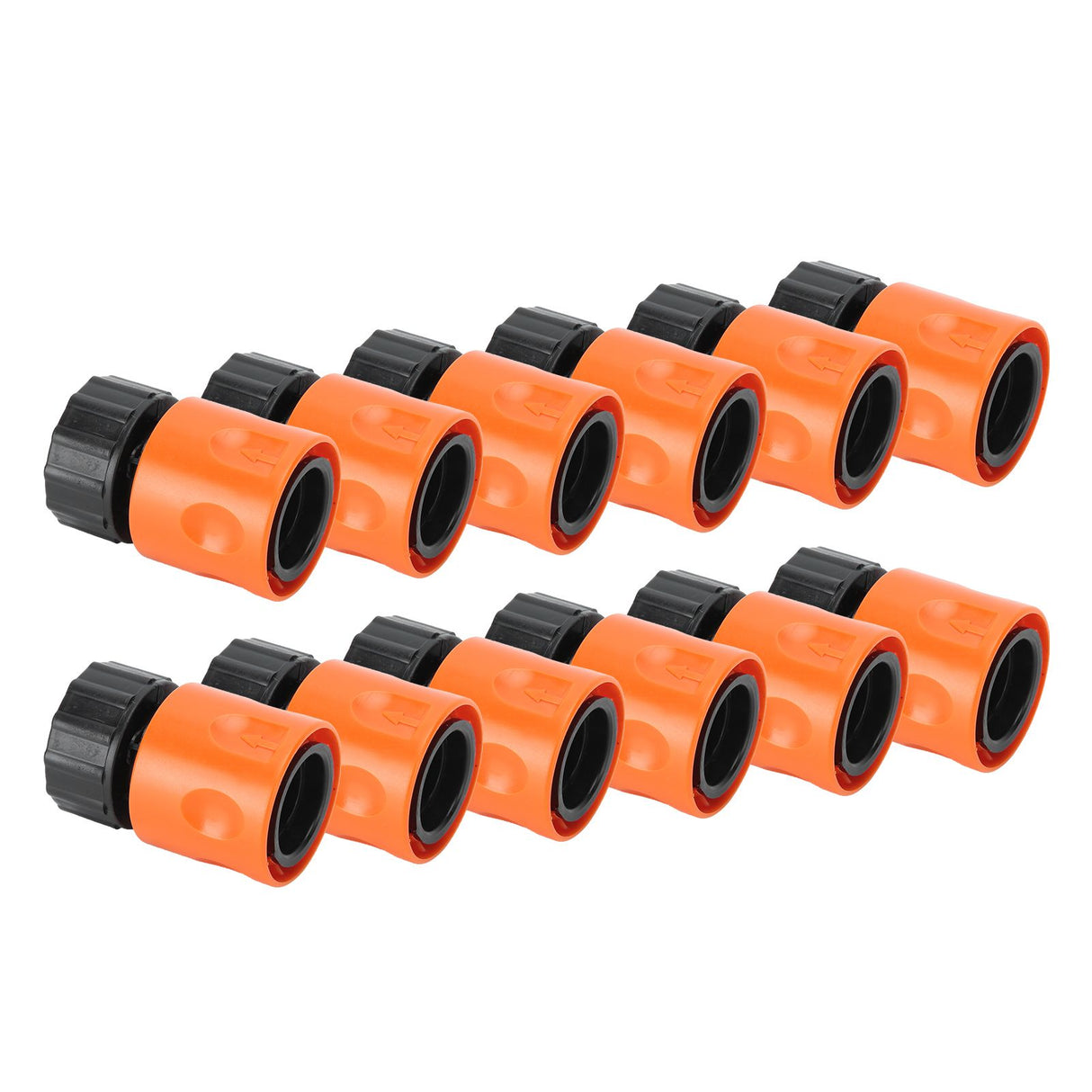 12Pcs Hose Quick Coupling Connector Fitting G3/4 Female Thread Garden Irrigation Accessory