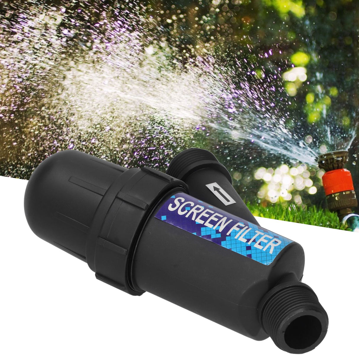 G1in Mesh Screen Water Filter Garden Watering Irrigation Accessories Water Treatment