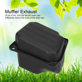 Muffler Exhaust Assembly Replacement Chainsaw Accessory Fit for STIHL 034 036 MS360