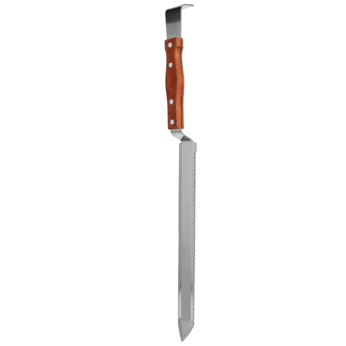 Multifunctional Stainless Steel Honey Cutter Knife Scraper Beekeeping Tool with Wood Handle