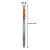 Multifunctional Stainless Steel Honey Cutter Knife Scraper Beekeeping Tool with Wood Handle - Extra Image