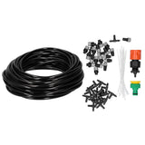 15m Water Misting Cooling System Garden Irrigation Sprinkler Nozzle Set Micro Irrigation