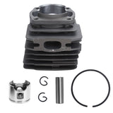 46mm Cylinder Piston Kit Replacement Chainsaw Accessory Fit for Husqvarna 50 5555 - Side View