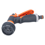 Garden Hose Spray Nozzle 8 Adjustable Patterns Water Sprayer High Pressure Spray Nozzle - Close-Up Angle