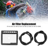 Air Filter Tube Spark Plug Set Fit for Echo CS-300 CS-301 CS-305 CS-306 CS-345 CS-3000 Chainsaw - Extra Image