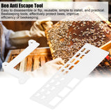 40Set Bee Anti Escape Tool Plastic Beehive Bees Baffle Device Beekeeping Accessory