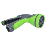 Garden Water Sprayer Set High Pressure Hose Nozzle with 10 Effects for Irrigation Car Washing - Top-Down View