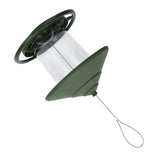 Outdoor Hanging Bird Feeder Plastic Food Container Birds Feeding Tools for Garden Yard - Side View