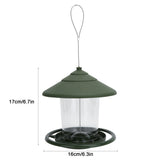 Outdoor Hanging Bird Feeder Plastic Food Container Birds Feeding Tools for Garden Yard