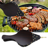 Manual Fireplace Bellows Wood Fire Blower Fireplace Tool for Outdoor Camping BBQ Picnic