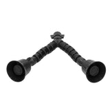 DoubleHead Adjustable Spray Nozzle Sprayer Head for Agricultural Electric Sprayer Accessories - Front View