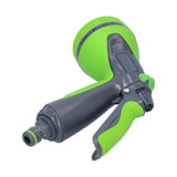 Garden Hose Nozzle with 10 Spray Effect HighPressure Sprayer Nozzle for Irrigation Car Washing - Top-Down View