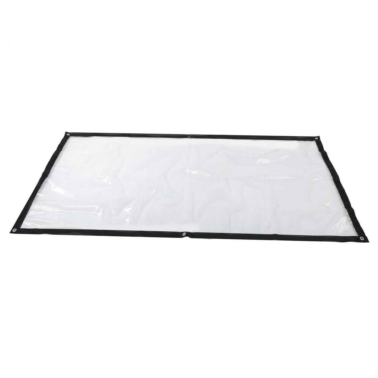 1mx2m Rain Tarp Transparent Cover Shade Sail Garden Bonsai Succulent Plants Cover Shelter