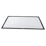 1mx2m Rain Tarp Transparent Cover Shade Sail Garden Bonsai Succulent Plants Cover Shelter - Front View