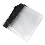 1mx2m Rain Tarp Transparent Cover Shade Sail Garden Bonsai Succulent Plants Cover Shelter - Close-Up Angle