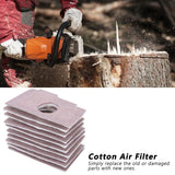 10Pcs Air Filter Cotton Air Filter Replacement Chainsaw Accessories Fit for Stihl 018 MS180 10