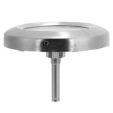 TS-BX57 Bimetallic Thermometer 50-450℃ Pointer Temperature Meter for Barbecue Grill Oven - Rear View