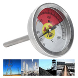 0‑250℃ Grill Thermometer Stainless Steel Oven Pointer Thermometer Temperature Gauge - Extra Image