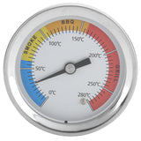0-280℃ Stainless Steel Grill Thermometer Oven Pointer Temperature Meter Kitchen Supplies
