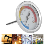 0-280℃ Stainless Steel Grill Thermometer Oven Pointer Temperature Meter Kitchen Supplies