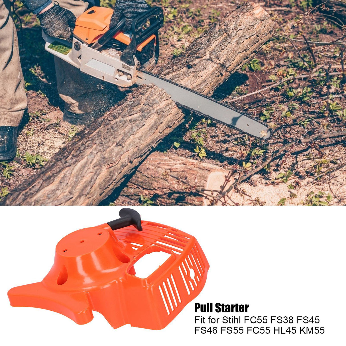 Recoil Pull Starter Assembly Fit for Stihl FC55 FS38 FS45 FS46 FS55 FC55 HL45 KM55
