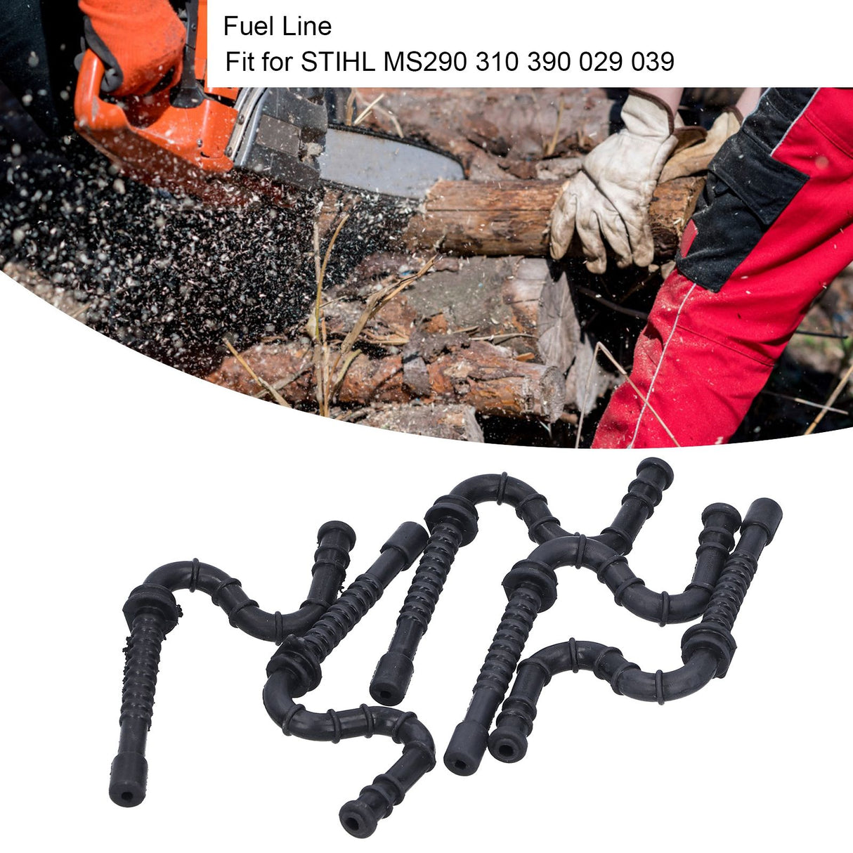 5PCS Fuel Line Fuel Pipe Replacement Fit for STIHL MS290 310 390 029 039 Chainsaw Parts