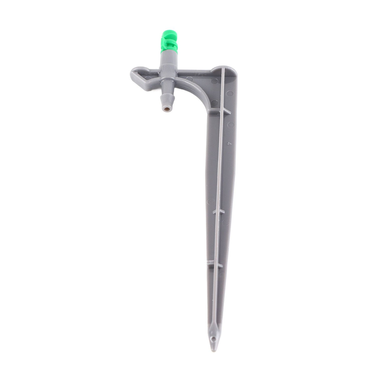 20Pcs/Bag Irrigation Dripper with Ground Insert Fruit Tree Drip Irrigation Emitters for Gardening180 Degree (Green)