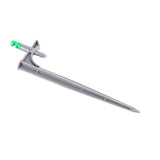 20Pcs/Bag Irrigation Dripper with Ground Insert Fruit Tree Drip Irrigation Emitters for Gardening180 Degree (Green)