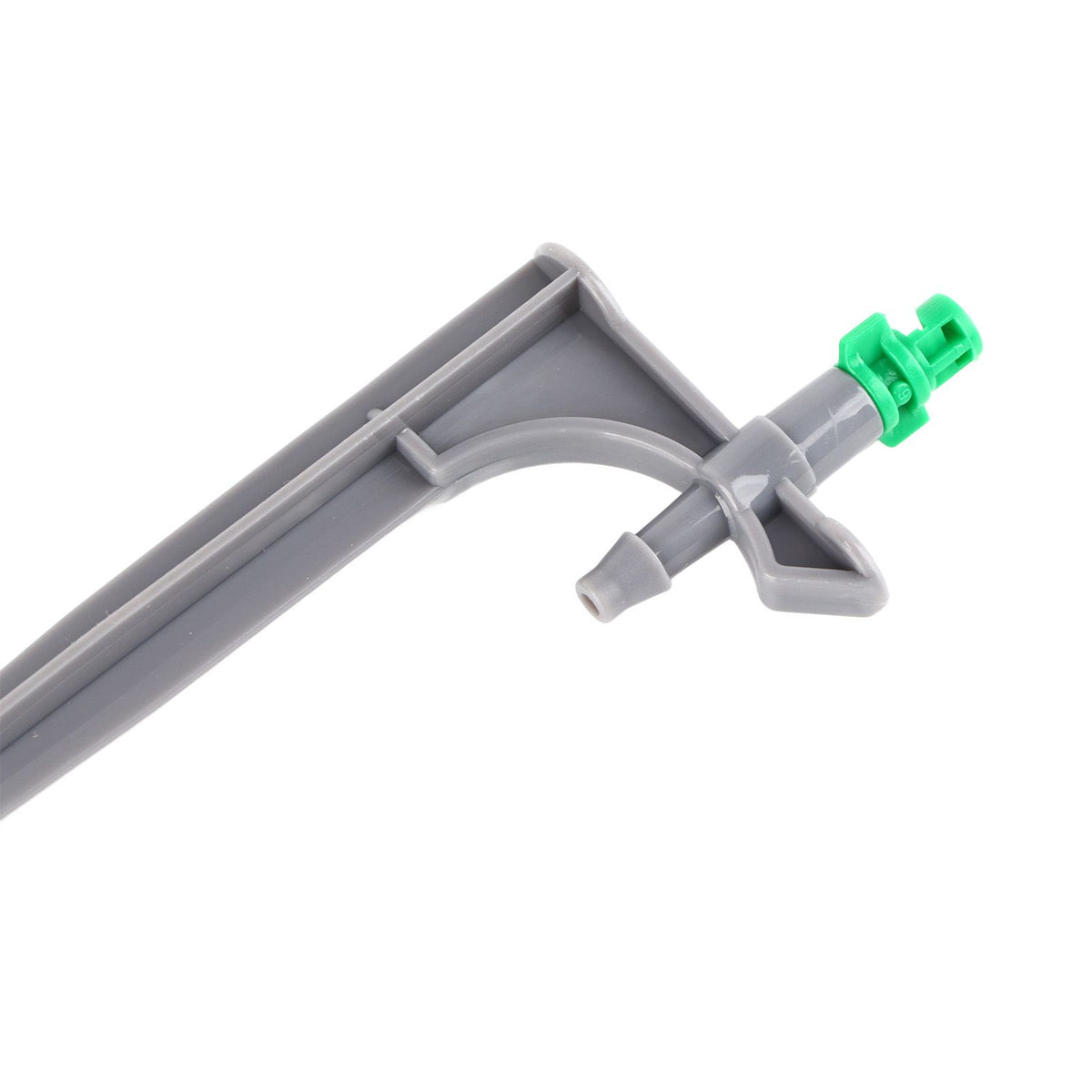 20Pcs/Bag Irrigation Dripper with Ground Insert Fruit Tree Drip Irrigation Emitters for Gardening180 Degree (Green)