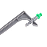 20Pcs/Bag Irrigation Dripper with Ground Insert Fruit Tree Drip Irrigation Emitters for Gardening180 Degree (Green)